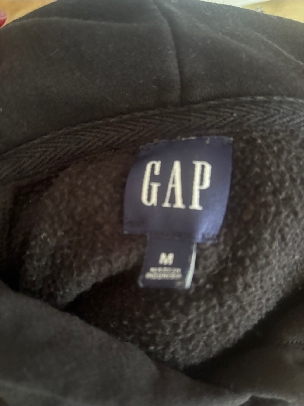 GAP Women’s Black Cropped Hooded Sweatshirt